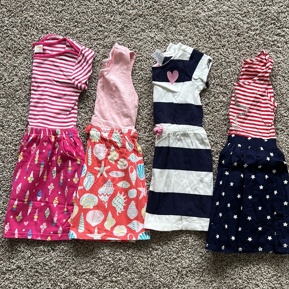 Gymboree girl size 5 summer dresses